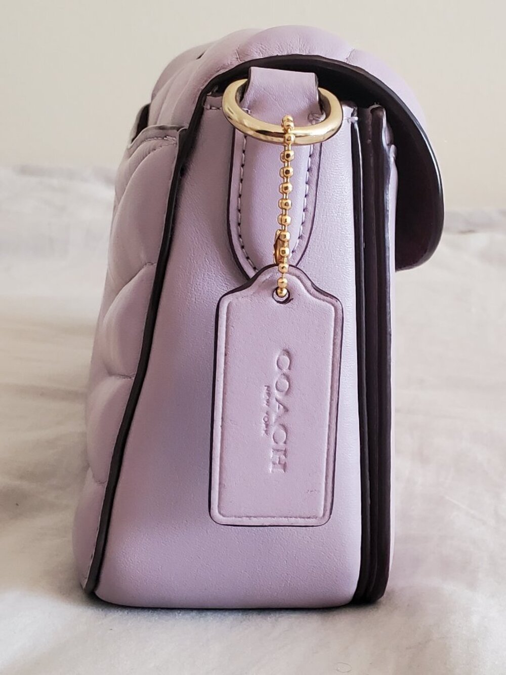 Coach Georgie Quilted Crossbody Bag - Picture 9 of 16